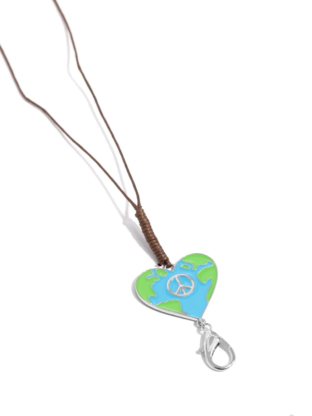 Earthy Evolution Blue Lanyard